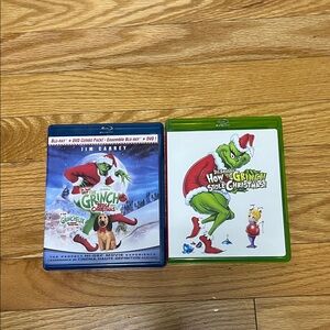 The Grinch Blu-ray and DVD Set